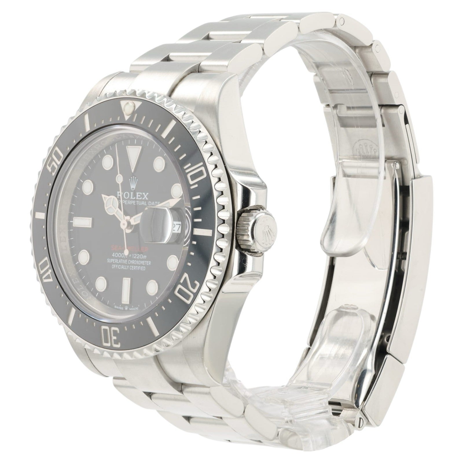 Rolex Sea-Dweller Black Dial Stainless Steel 43mm Automatic Men’s Watch 126600