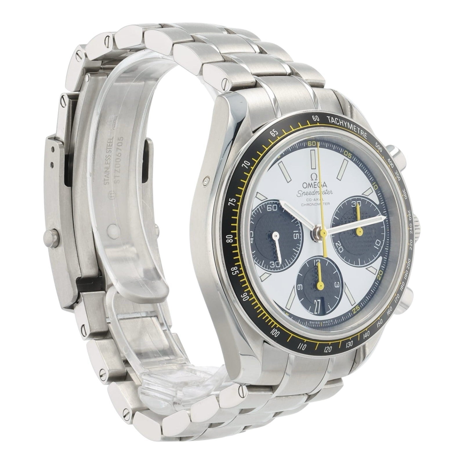 Omega Speedmaster Racing Steel White Dial 40mm Automatic 326.30.40.50.04.001