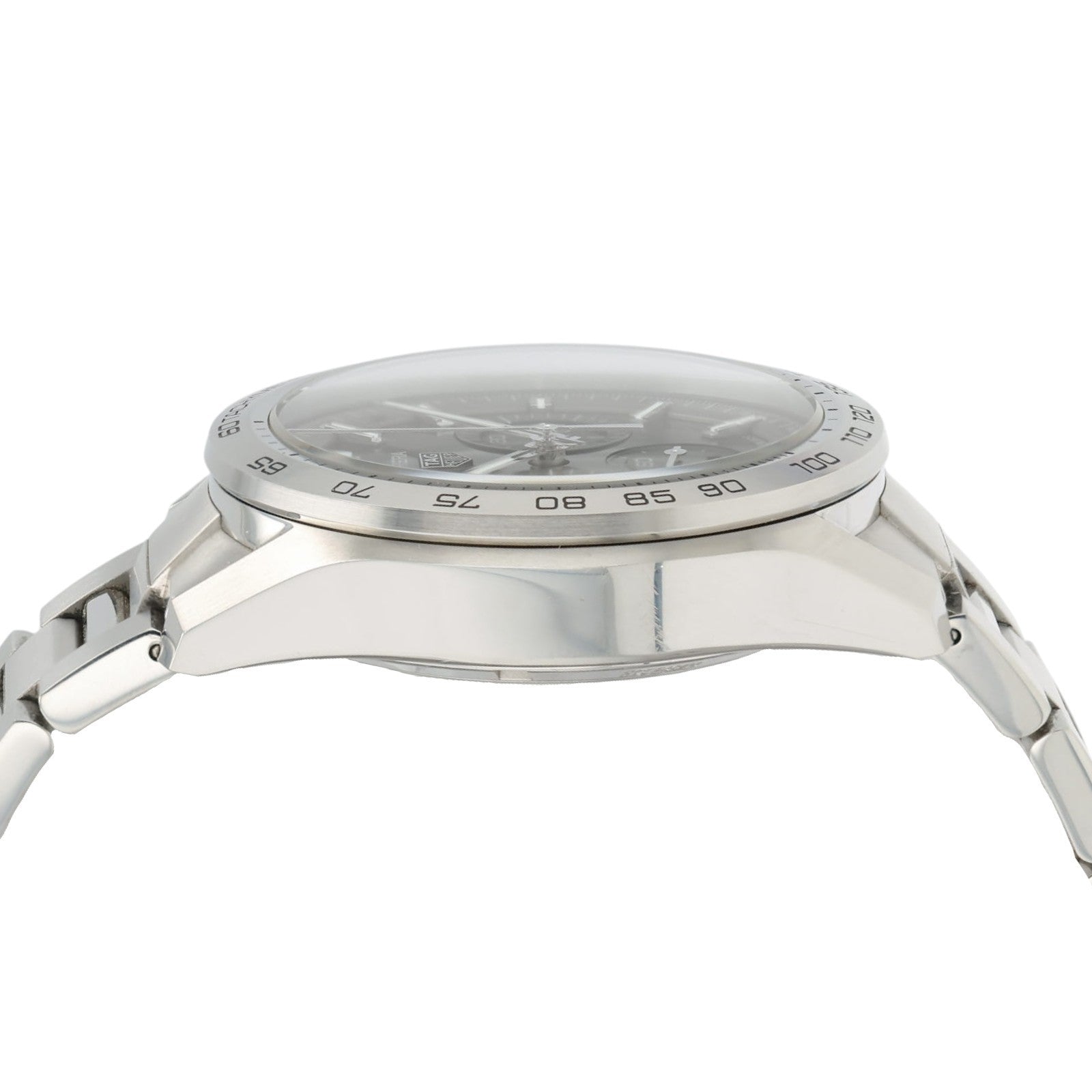 Tag Heuer Chrono Green Dial Stainless Steel 44mm Automatic Mens Watch CBN2A10