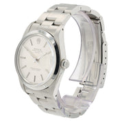 Rolex Date Silver Dial Stainless Steel 34mm Automatic Movement Mens Watch 15000