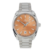 2023 Omega Seamaster Aqua Terra Steel Orange Dial 38mm Watch 220.10.38.20.12.001