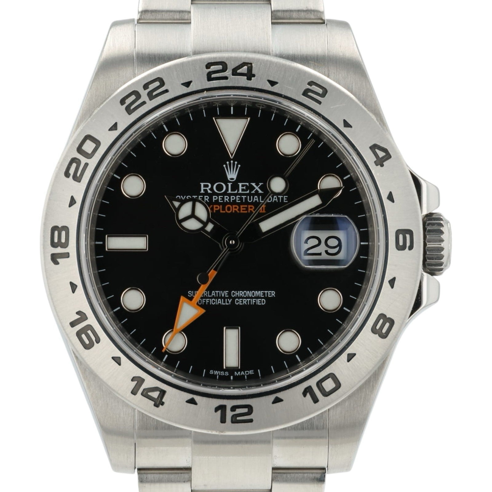 Rolex Explorer II Black Dial Stainless Steel 42mm Automatic Men’s Watch 216570