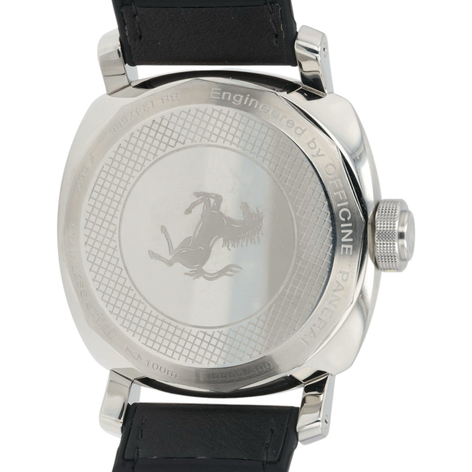 Panerai Ferrari Black Dial Stainless Steel 45mm Automatic Men’s Watch FER00009