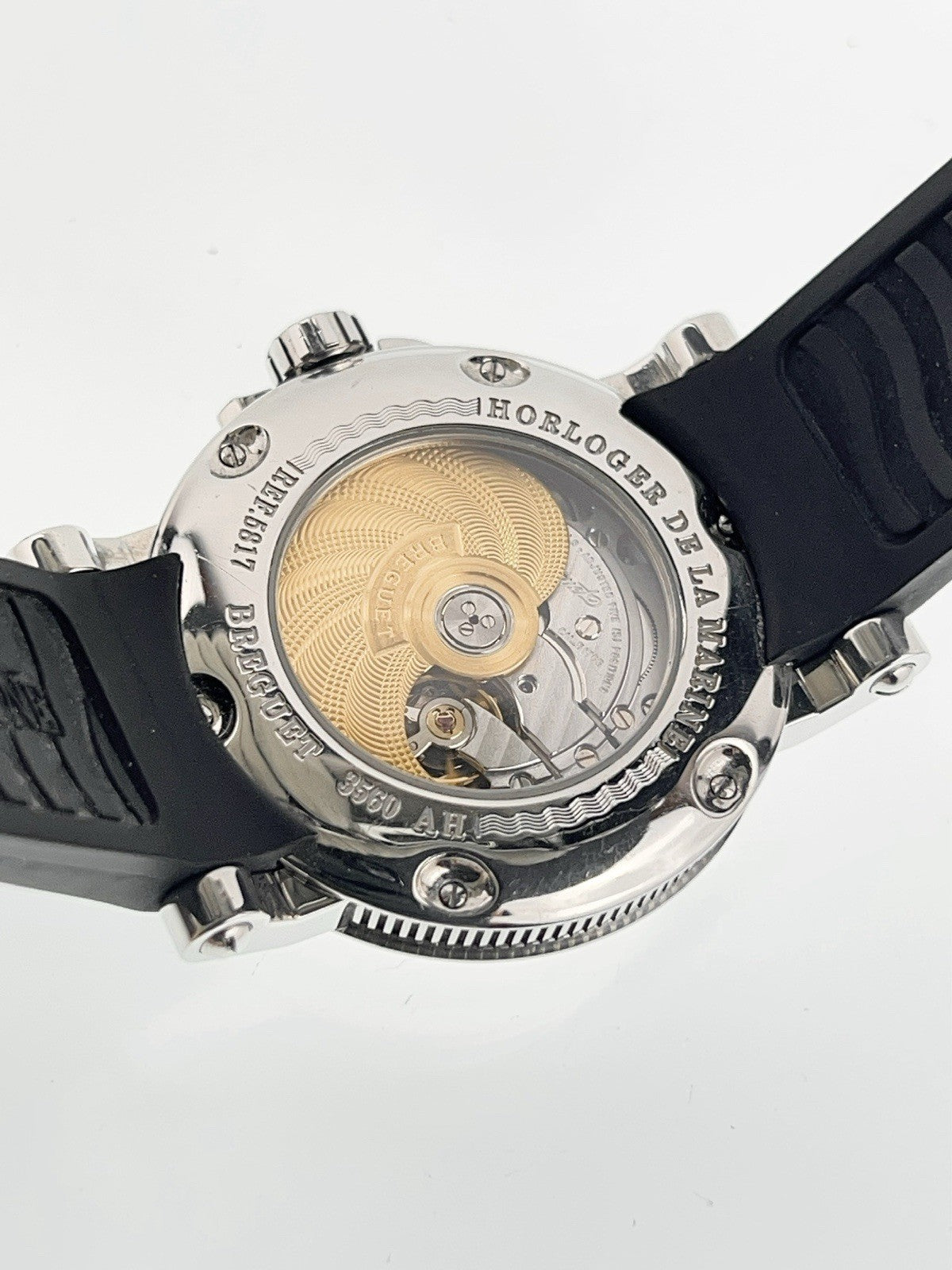 Breguet Marine Stainless Steel Silver Dial 39mm Automatic Men's Watch 5817