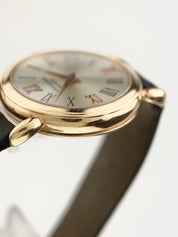 Anderson Geneve Maya 18k Yellow Gold Silver Dial 25mm Automatic Women's Watch