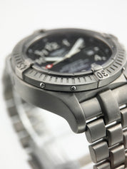 Breitling Avenger Titanium Black Dial 44mm Automatic Movement Mens Watch E17370
