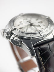 Breitling Emergency Stainless Steel Silver Dial 45mm Quartz Men's Watch A73322