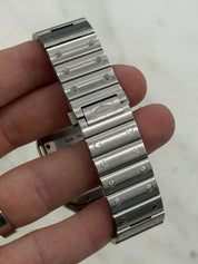 Cartier Santos Silver Color Dial Stainless Steel 39x47mm Automatic Mens WSSA0009