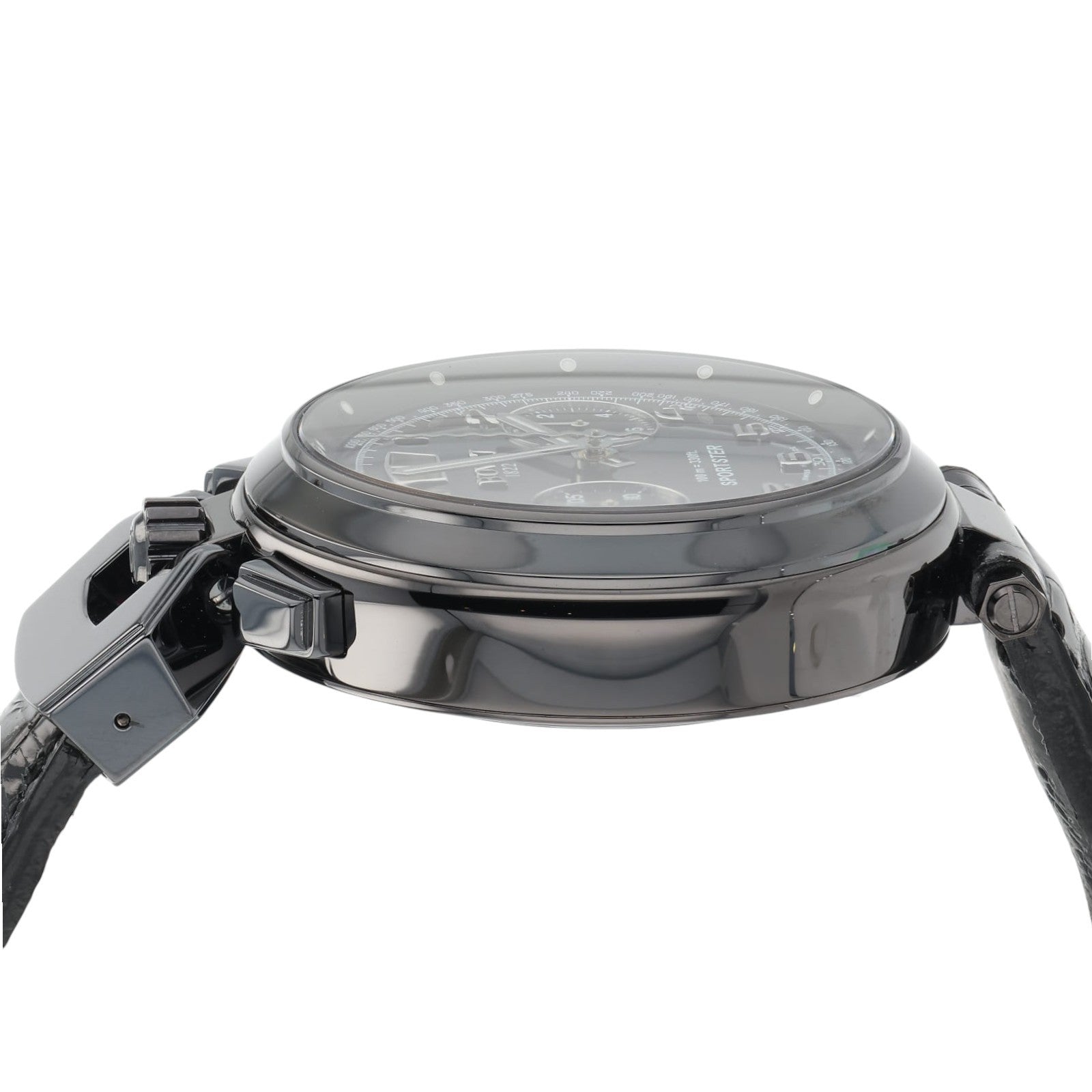 NEW 2025 Bovet Sportster Stainless Steel Black Dial 44mm Automatic Mens SP0306