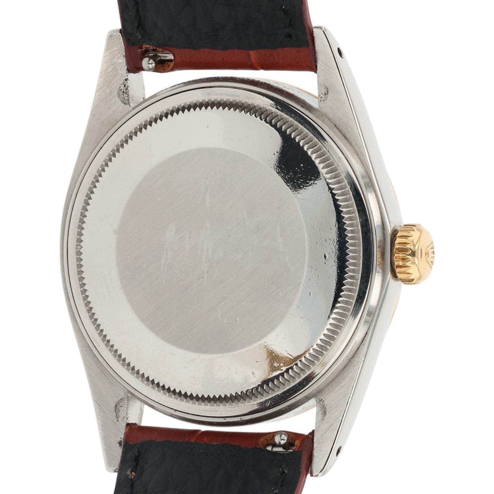 Rolex Datejust 36 Steel & Gold Champagne Dial 36mm Automatic Mens Watch 16013
