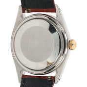 Rolex Datejust 36 Steel & Gold Champagne Dial 36mm Automatic Mens Watch 16013