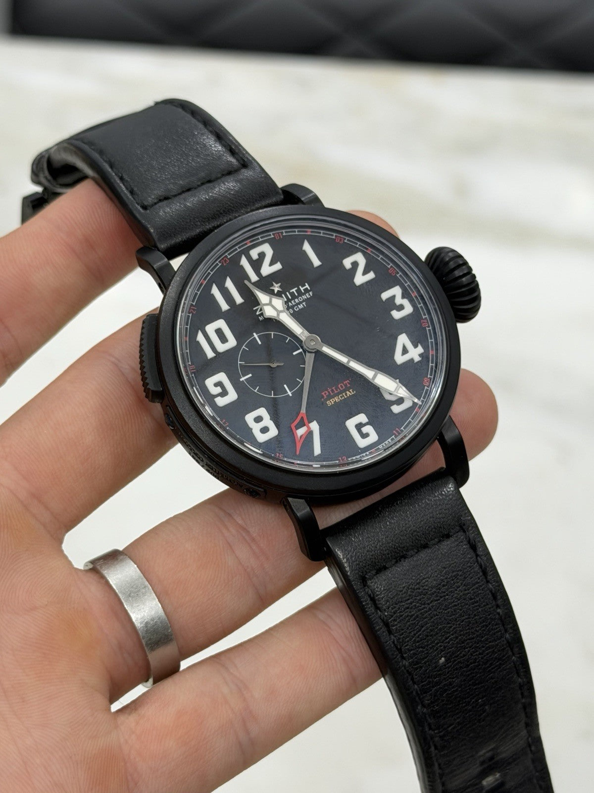 Zenith Special Pilot Type 20 96.2430.693 45mm Black Dial Watch - FOR PARTS