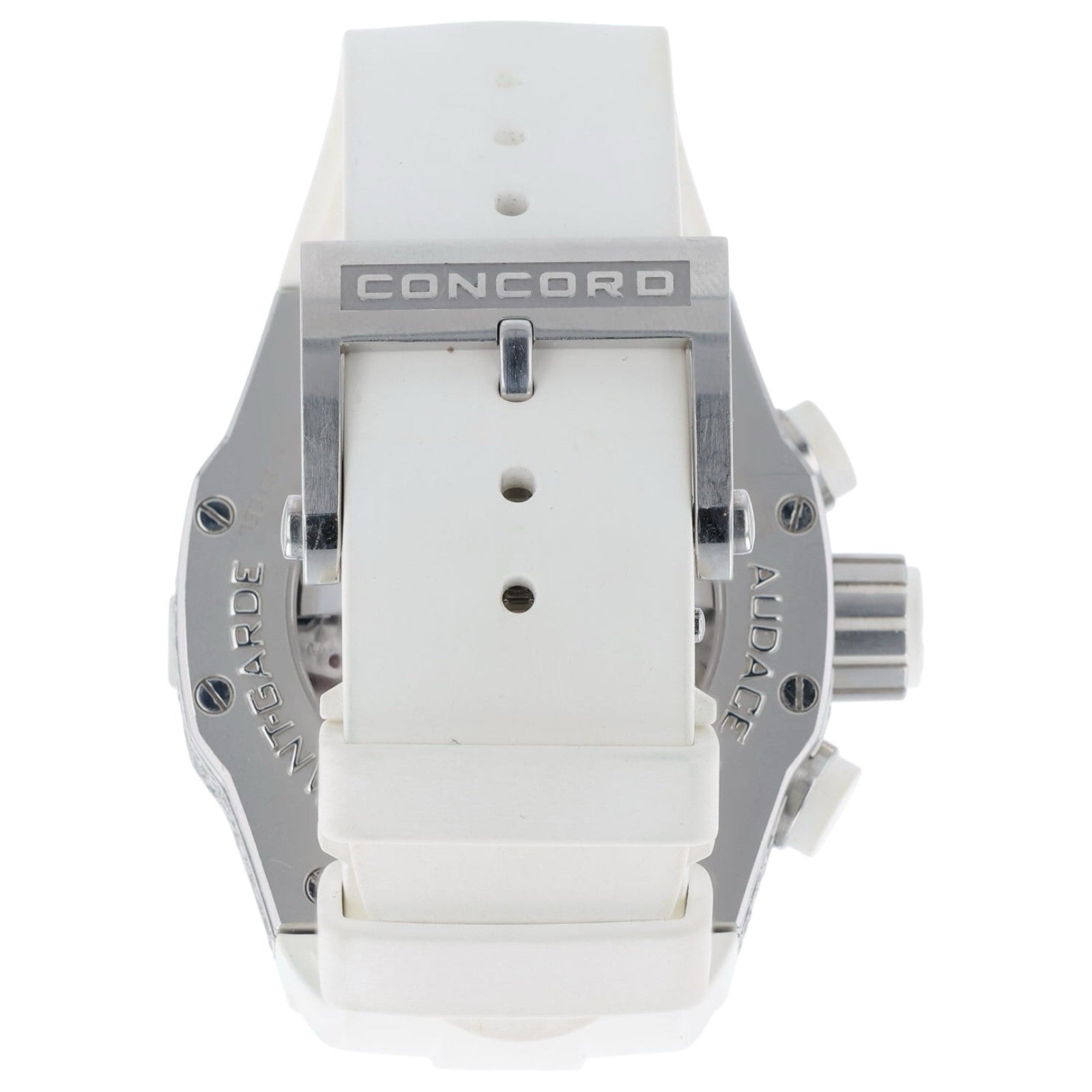 Concord C1 Chrono White Dial Steel Diamond 45mm Automatic Mens 01.5.14.1001