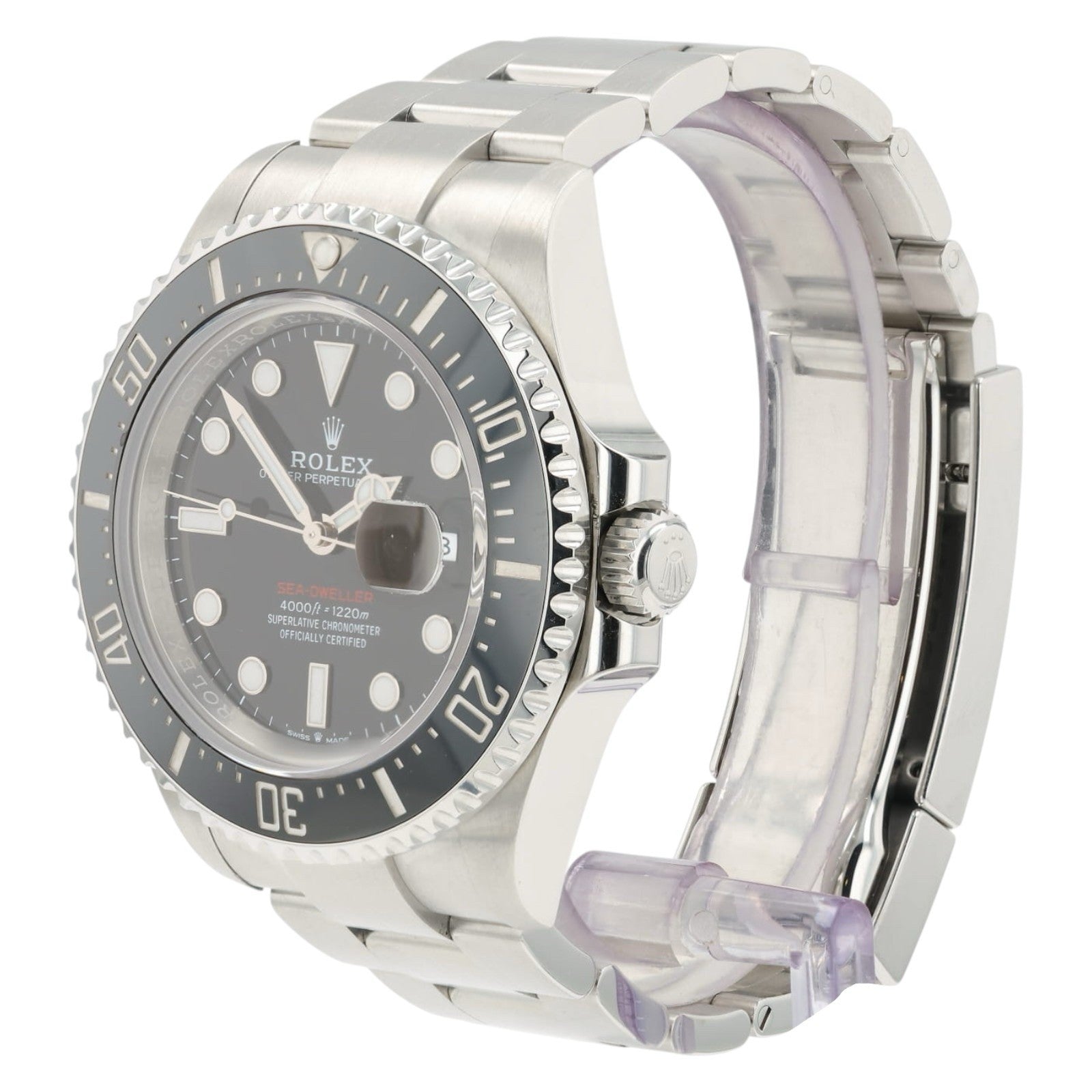 Rolex Sea-Dweller Black Dial Stainless Steel 43mm Automatic Men’s Watch 126600