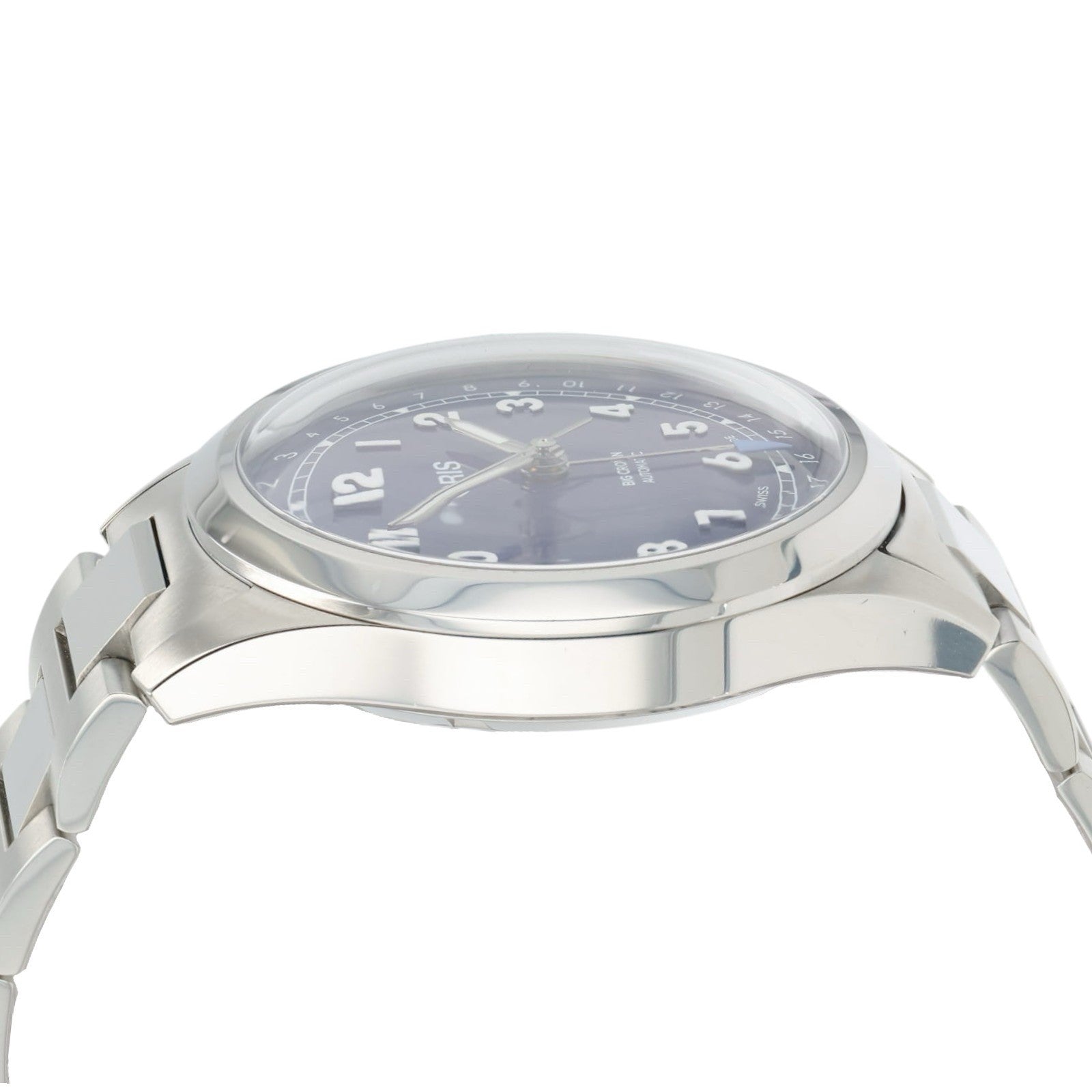 Oris Pilot Big Crown Purple Dial Stainless Steel 40mm Automatic Mens Watch 7798