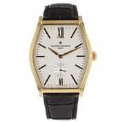 Vacheron Constantin Malte 18k Rose Gold 36.7mm Silver Dial Manual Watch 82230