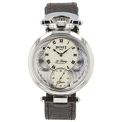 Bovet 1822 Ivory Dial Stainless Steel 42mm Manual Wind Men’s Watch NTS0009