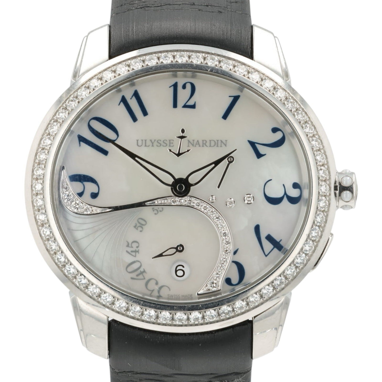 Ulysse Nardin Jade MOP Dial Stainless Steel 36x39mm Automatic Womens 3103-125