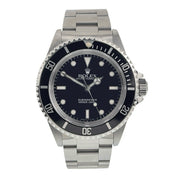 Rolex Submariner Stainless Steel Black Dial 40mm Automatic Men's Watch 14060