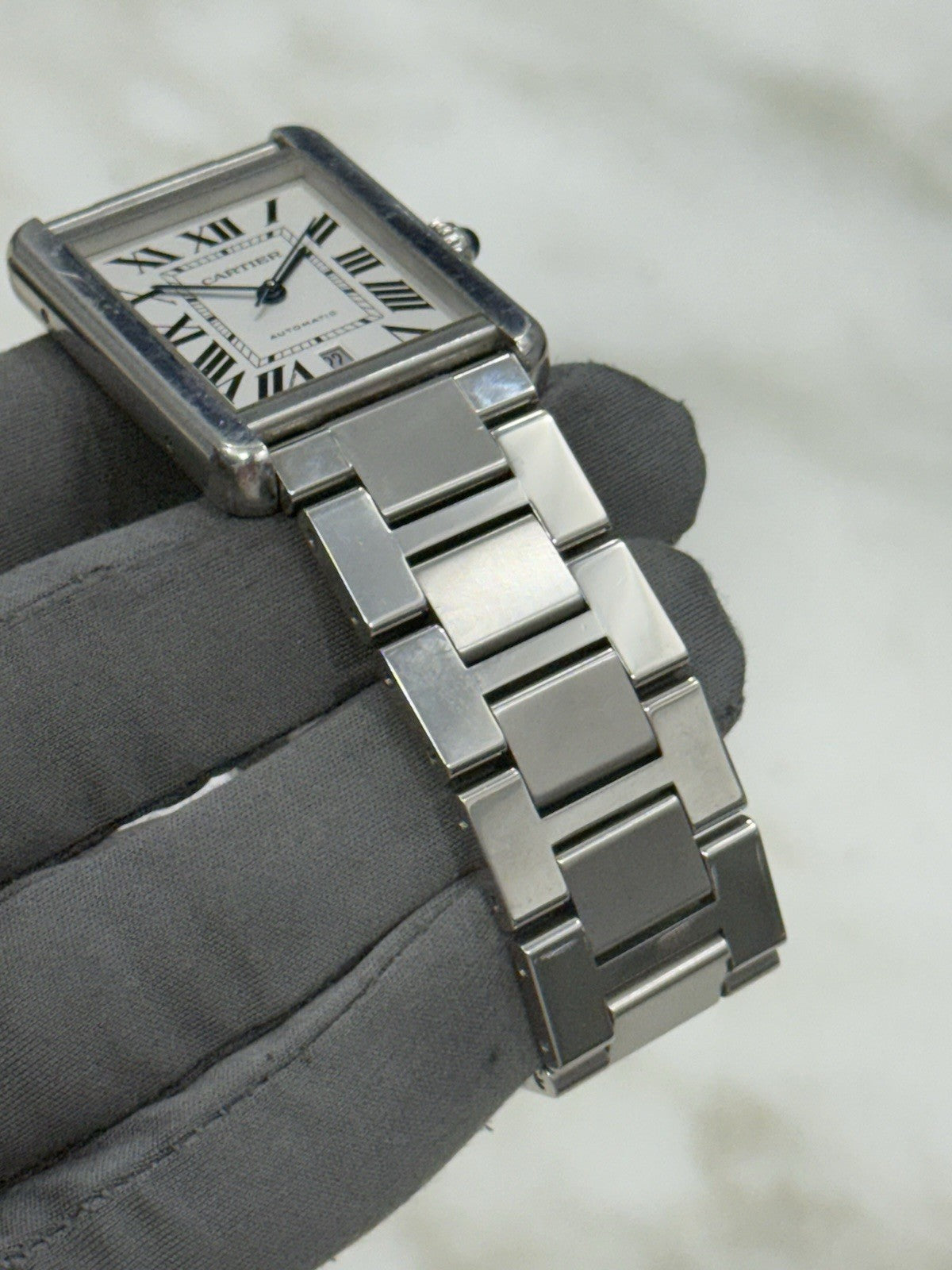 Cartier Tank Solo XL Stainless Steel 31mm Automatic Men’s Watch W5200028