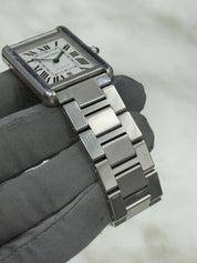 Cartier Tank Solo XL Stainless Steel 31mm Automatic Men’s Watch W5200028