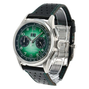 Bucherer Heritage “New York” Green Dial 41mm Stainless Watch 00.10803.08.92.81