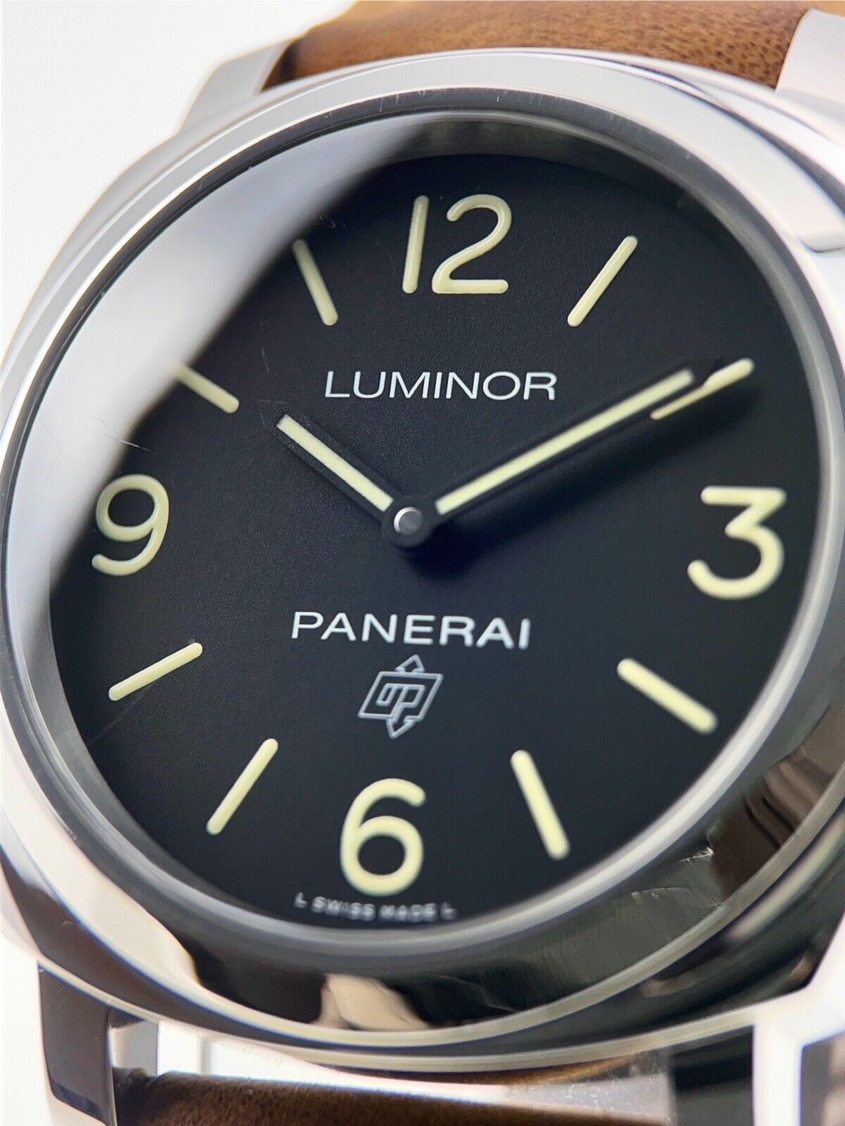 Panerai Base Logo Stainless Steel 44mm Manual Wind Men’s Watch PAM00773