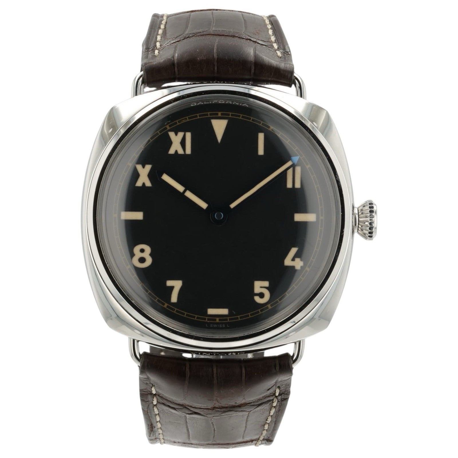 Panerai Radiomir Black Dial Stainless Steel 47mm Manual Men’s Watch PAM00448