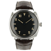 Panerai Radiomir Black Dial Stainless Steel 47mm Manual Men’s Watch PAM00448