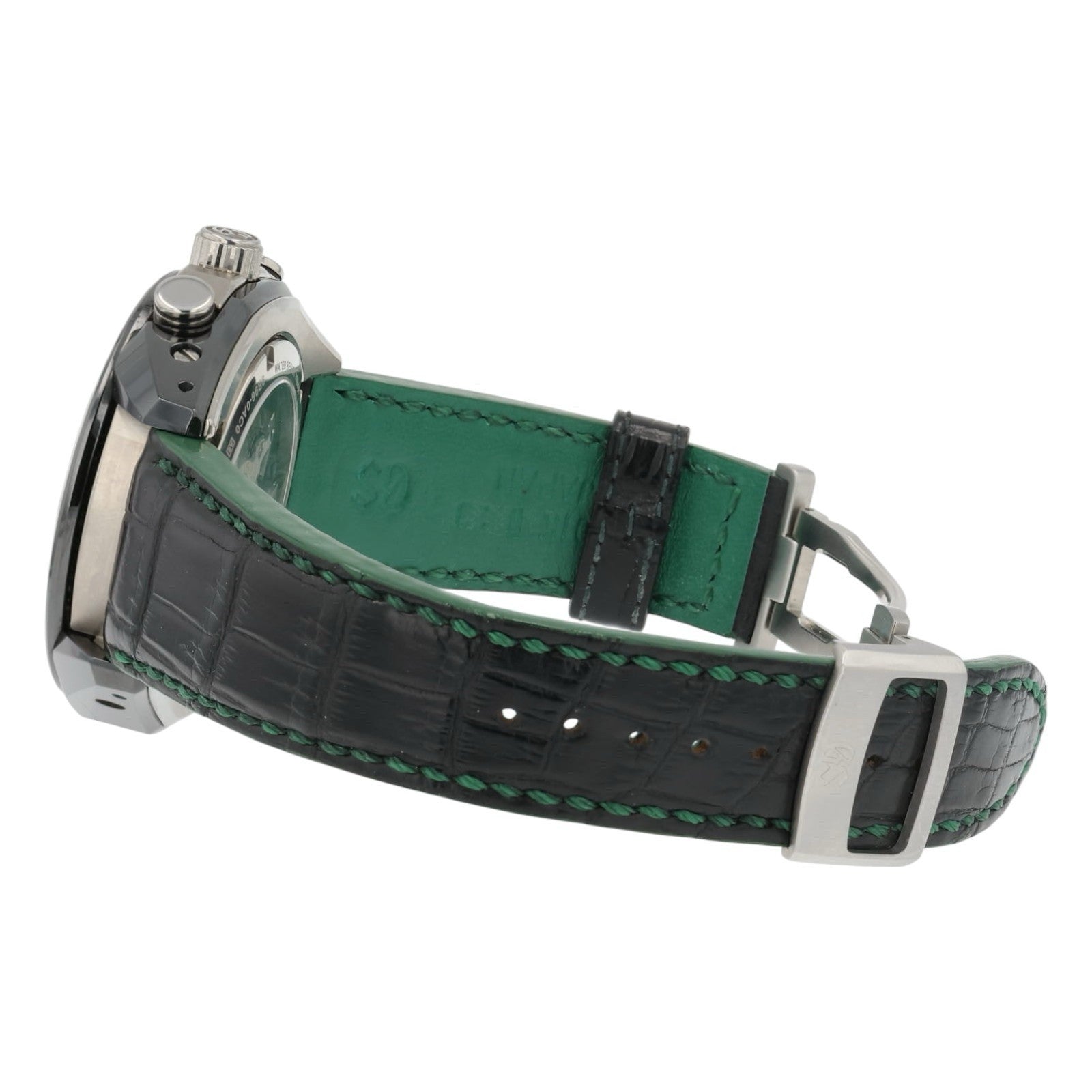 Grand Seiko Green Dial Ceramic 46mm Automatic Movement Men’s Watch SBGC017