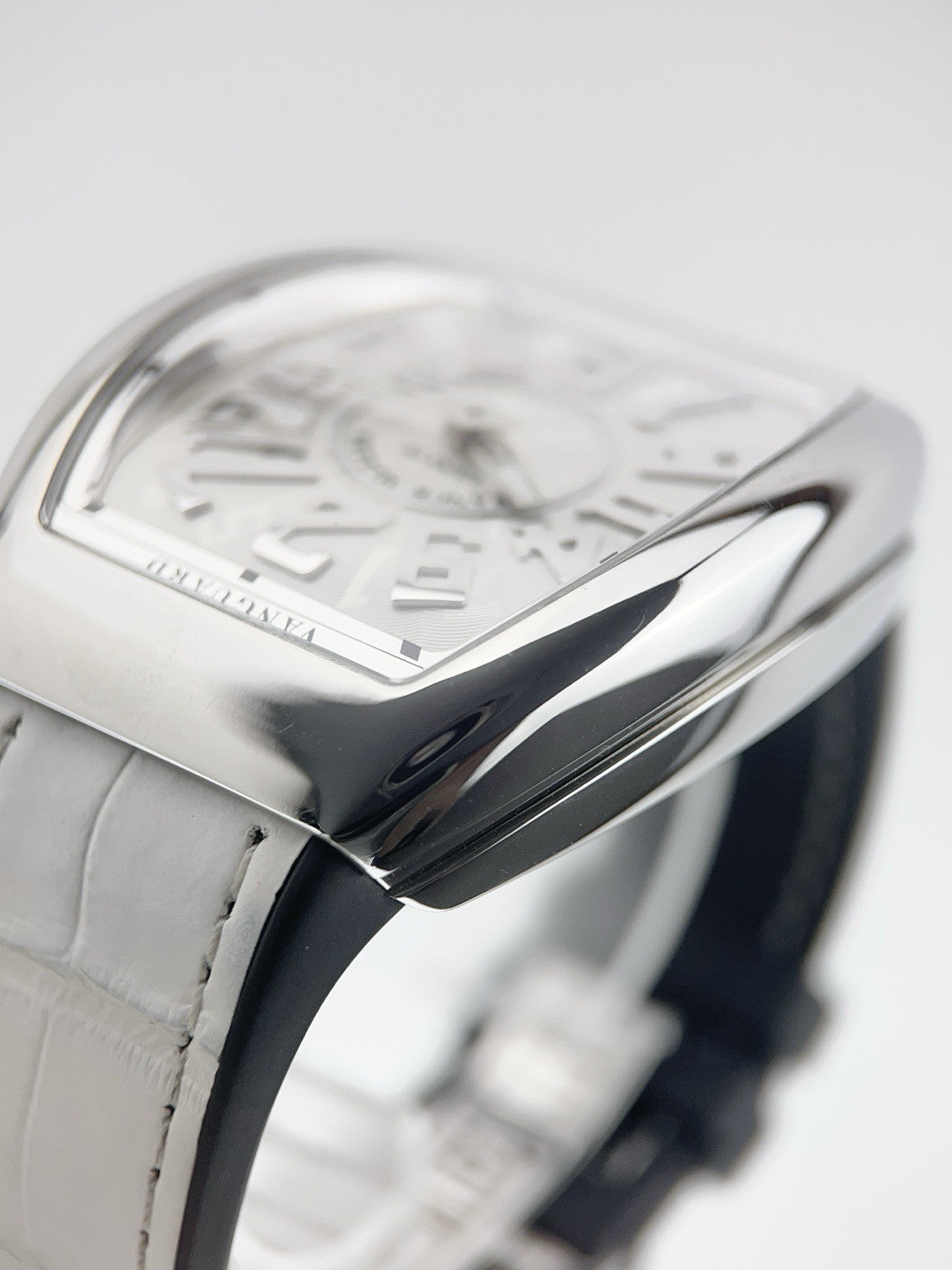 Franck Muller Crazy Hours Stainless Steel White Dial Automatic Men's Watch V45CH