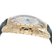 Franck Muller Chronograph 18k Rose Gold 39mm Gold Dial Automatic Mens Watch 9880