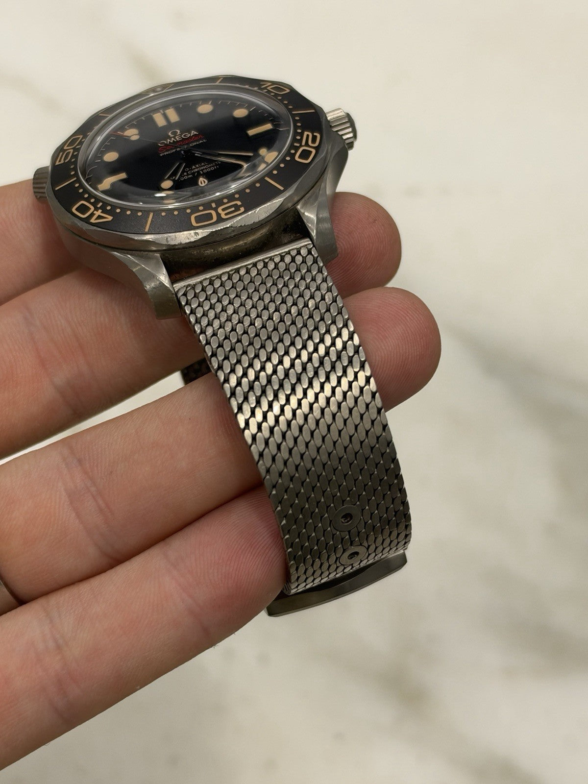 2020 Omega Seamaster NTTD James Bond No Time To Die Watch 210.90.42.20.01.001