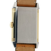 Jaeger-LeCoultre Reverso 18k Yellow Gold & Steel Silver Dial 26x42mm 270.8.62