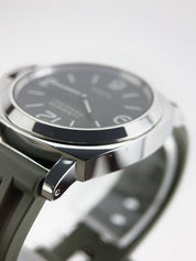 Panerai Luminor Base 8 Days Steel Black Dial 44mm Manual Men’s Watch PAM00560