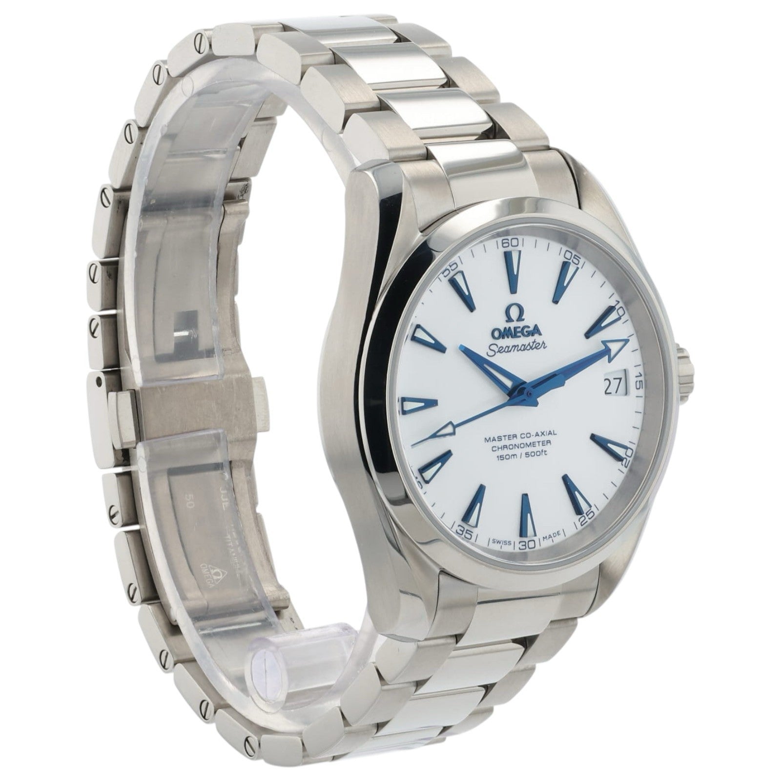 Omega Seamaster White Dial Titanium 38mm Automatic Men’s 231.90.39.21.04.001