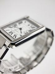 Cartier Tank XL Steel Silver Color Dial 31mm Automatic Men’s Watch W5200028