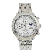 Breitling Astromat Special Ed Steel White Dial 40mm Automatic Mens Watch A19405
