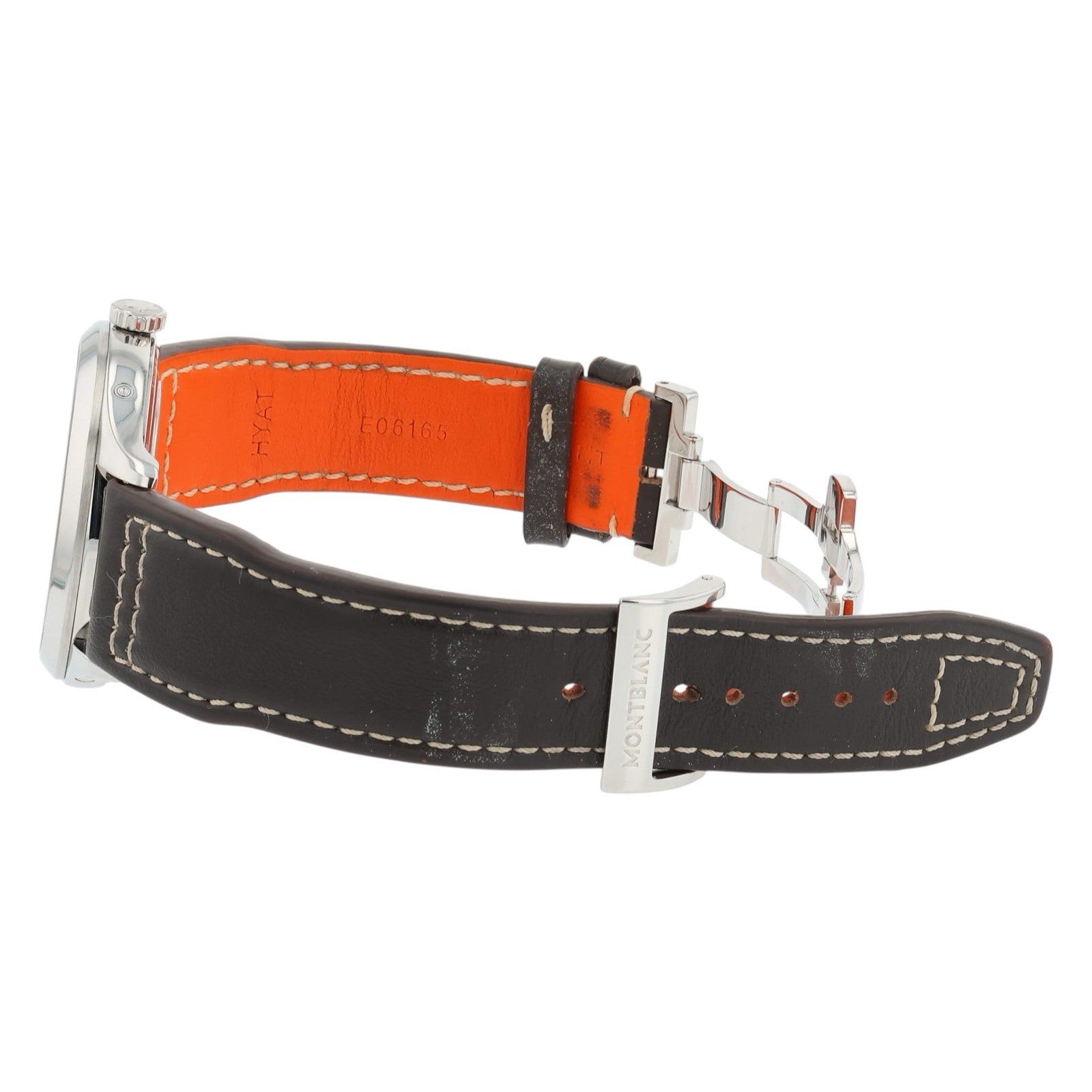 Montblanc Heritage Annual Calendar Steel Silver Dial 40mm Automatic Mens 112534