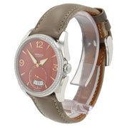 Parmigiani Fleurier Red Dial Stainless Steel 33mm Automatic Women's Watch PFC273