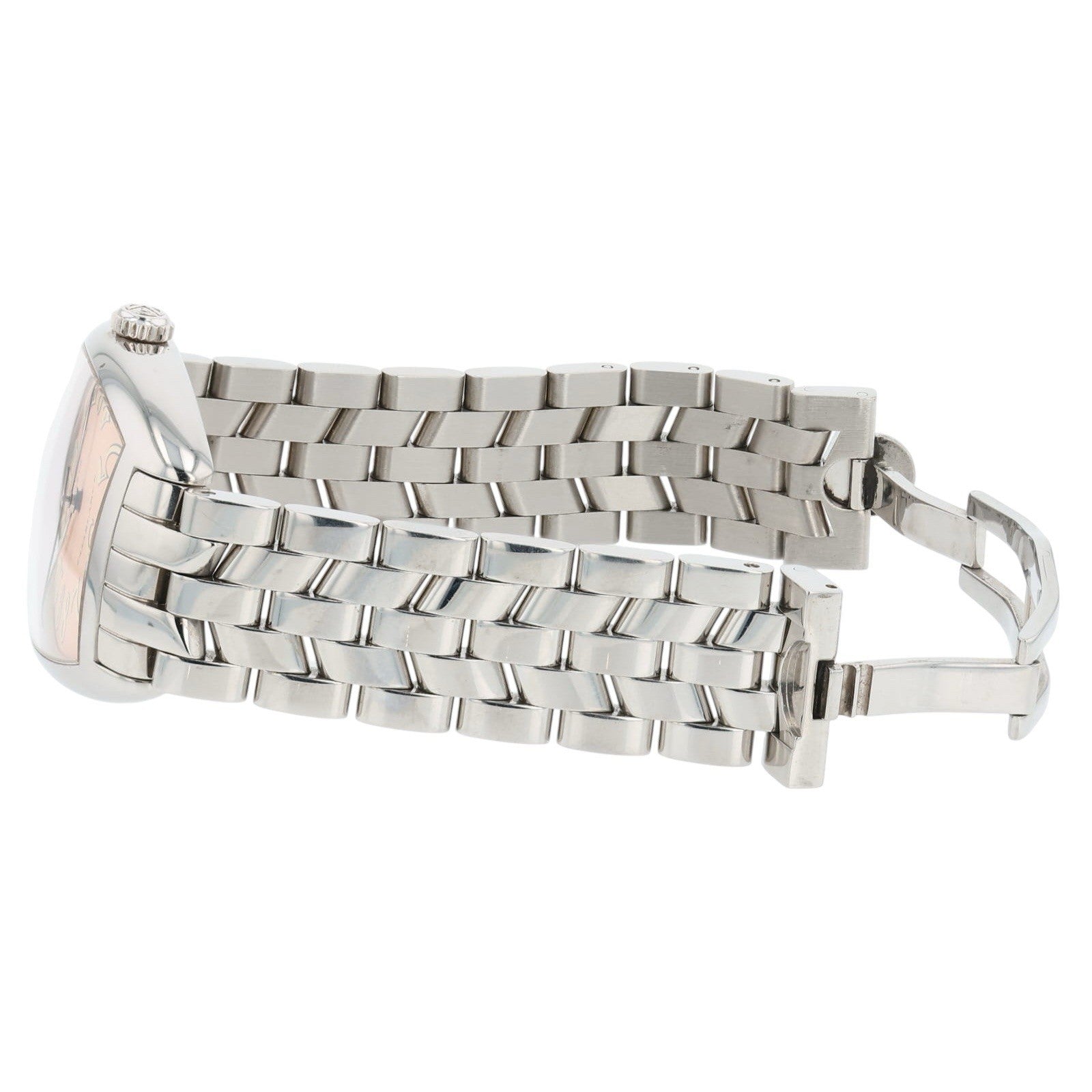 Franck Muller Casablanca Steel Salmon Dial 32mm Automatic Mens Watch 2852 SC H