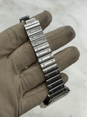 Cartier Santos Stainless Steel Green Dial 35mm Automatic Mens Watch WSSA0061