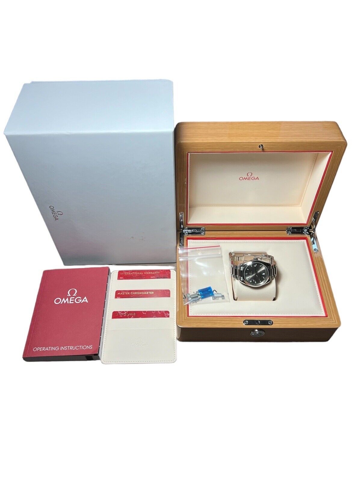 Omega Seamaster Aqua Terra Shades Automatic Chronometer 38mm Box And Papers 2023