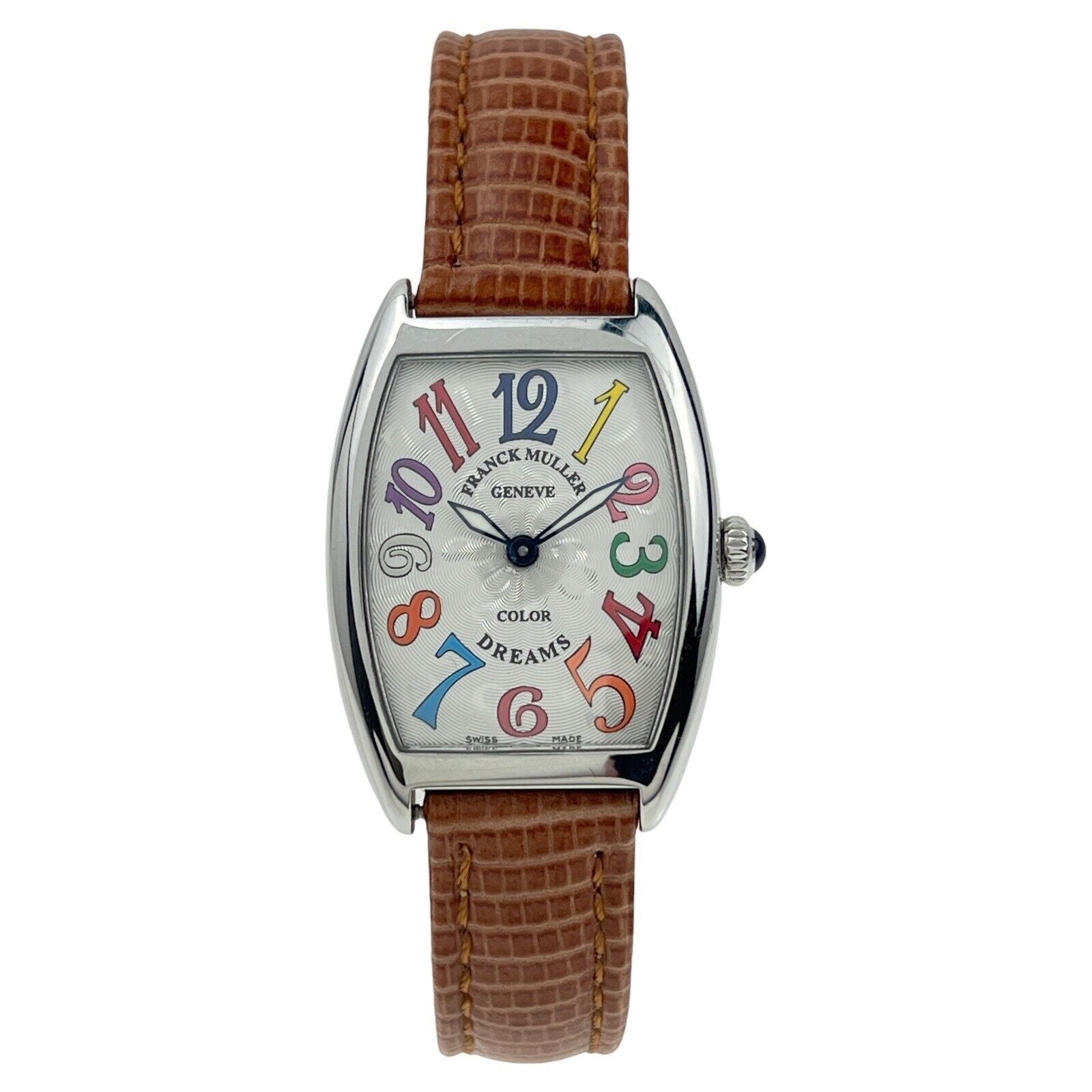 FRANCK MULLER Tonneau Curvex Color Dreams 1752 QZ C0L DRM QZ Ladies Quartz Watch