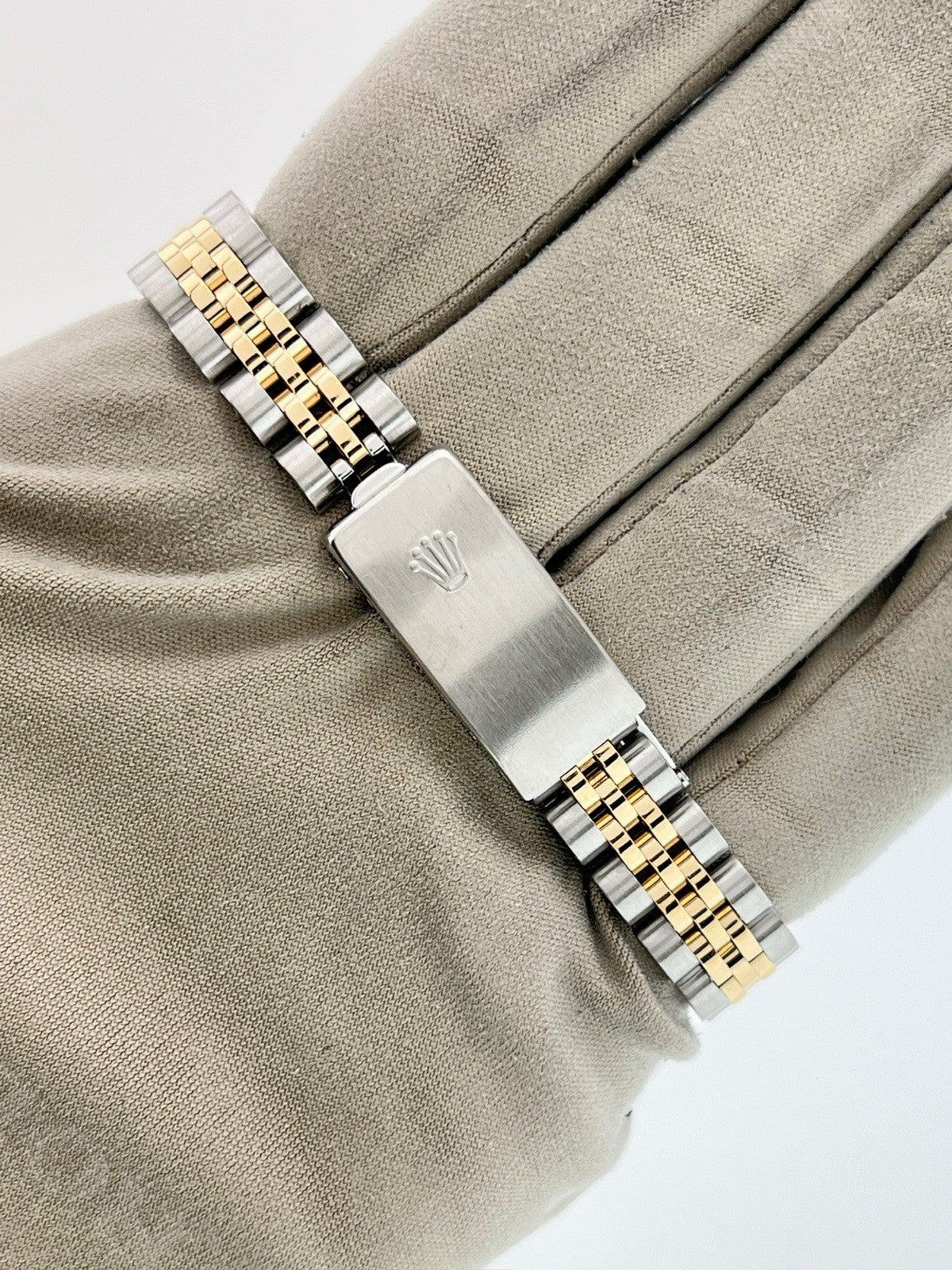 Rolex Lady Datejust Gold & Steel Champagne Dial Automatic Women's Watch 76193