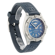 Breitling Galactic Day-Date Blue Dial Stainless Steel 44mm Automatic Mens A45320