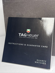 TAG Heuer Ladies Link Quartz Date Watch WJF1354 MOP Dial Diamond Bezel 27mm