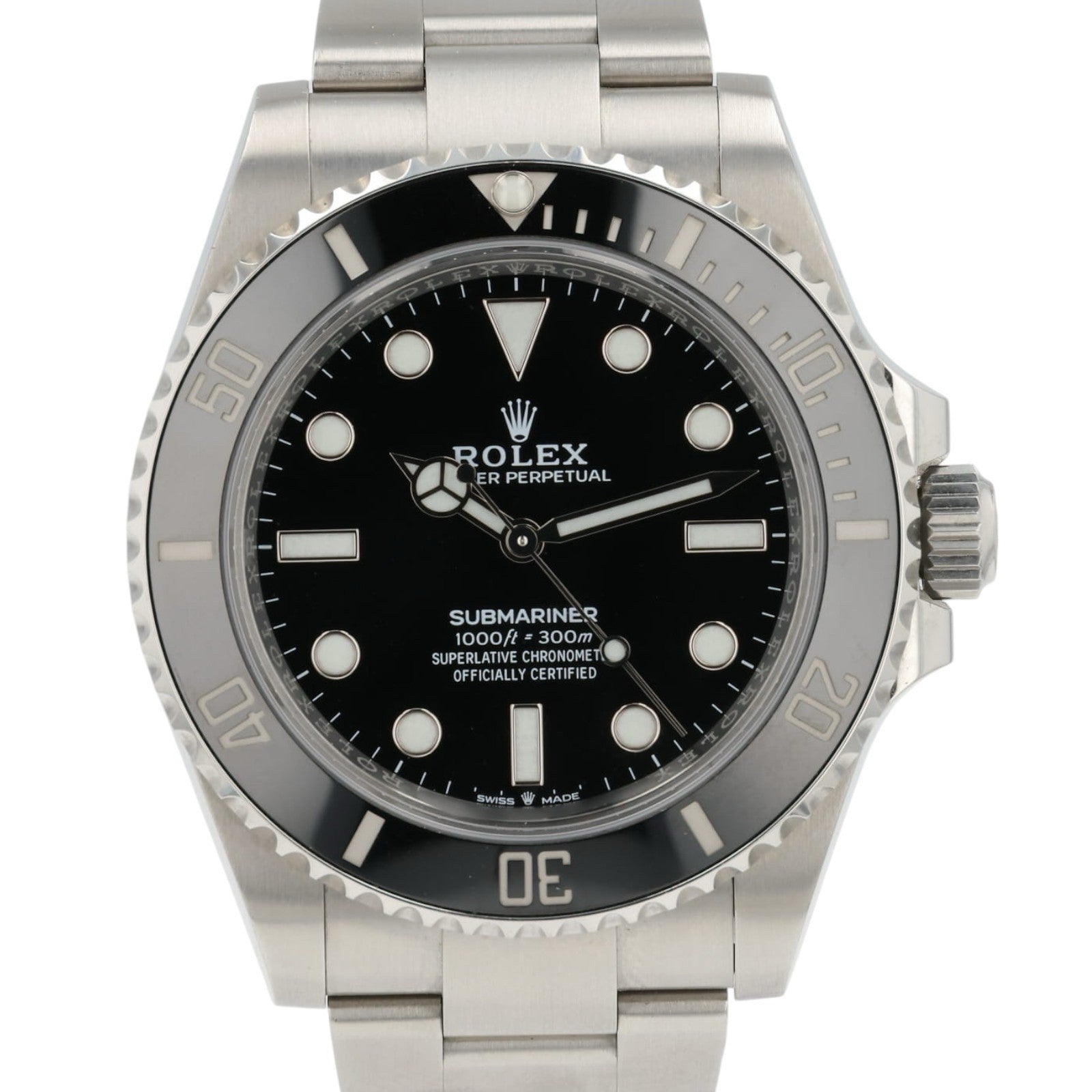 2021 Rolex Submariner Black Dial Stainless Steel 41mm Auto Men’s Watch 124060