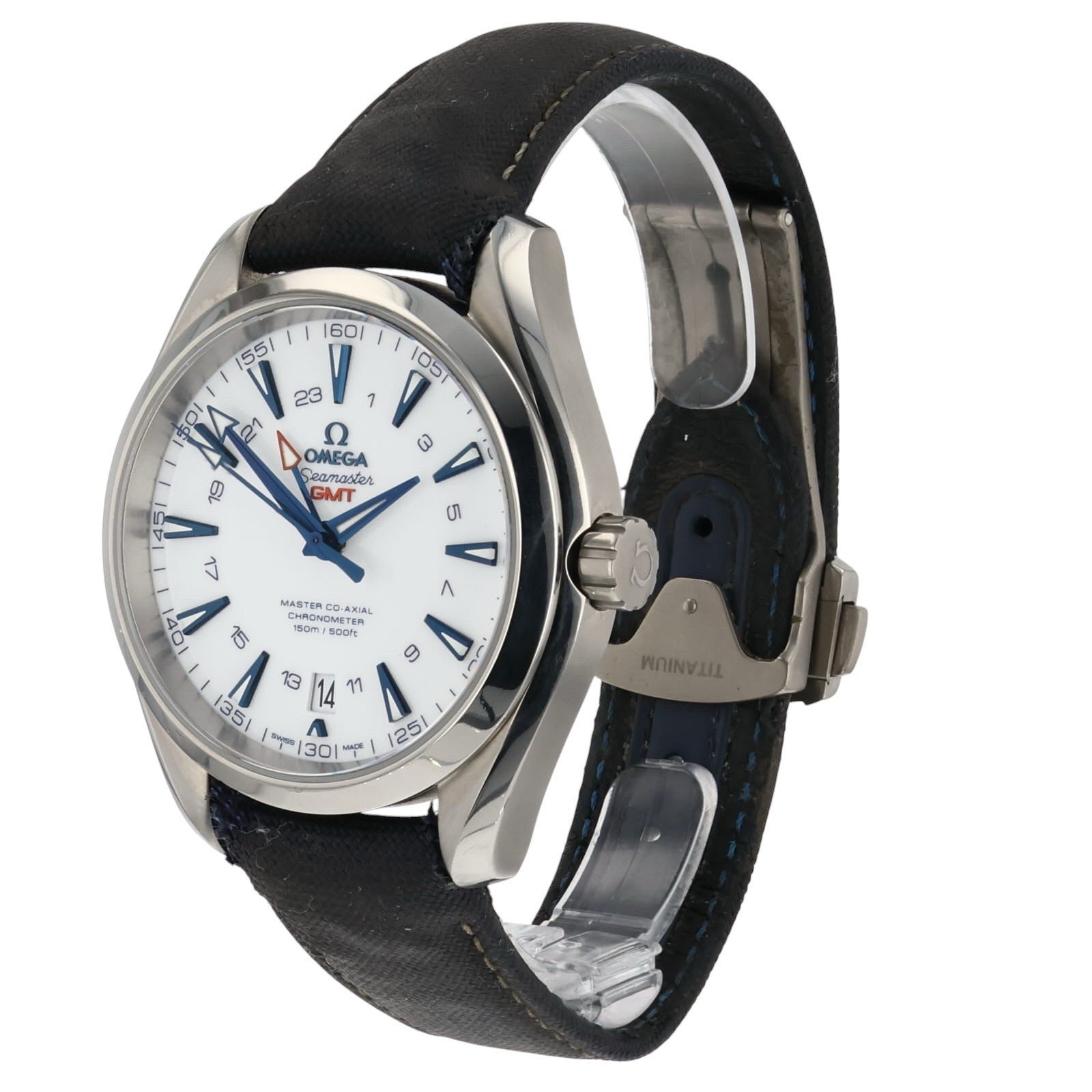Omega Seamaster GMT Titanium White Dial 43mm Automatic Men’s 231.92.43.22.04.001