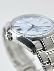 NEW 2023 Grand Seiko Automatic 40mm Frost Blue Dial SBGH295G - Box And Papers